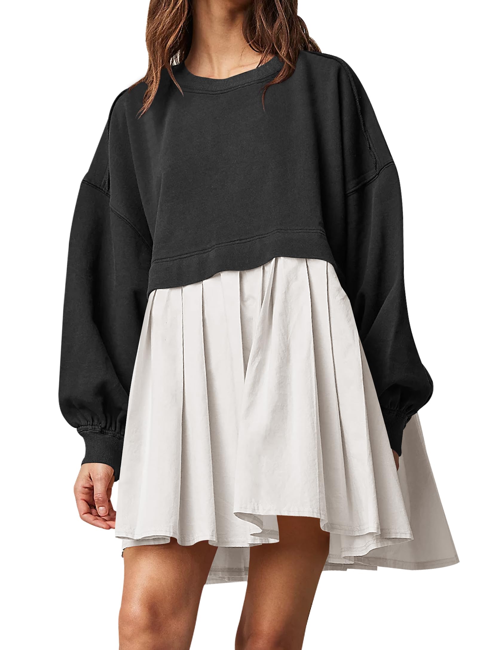 Dames Oversized Sweatshirtjurk™