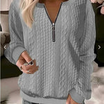 Mira™ | Comfortabele Sweater Met Rits